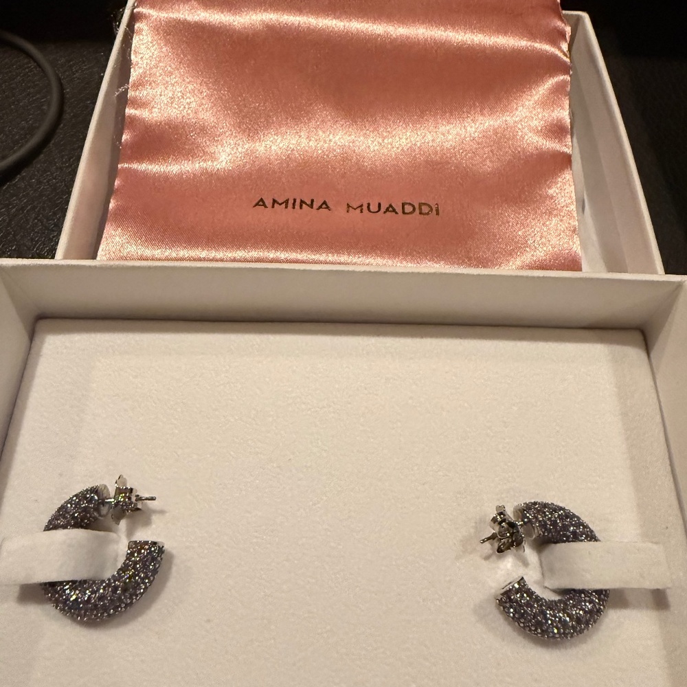Amina Muaddi Earrings